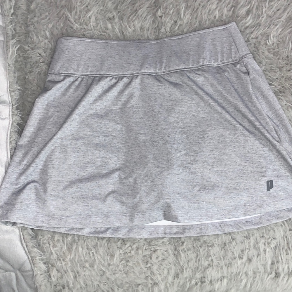grey prince tennis skort